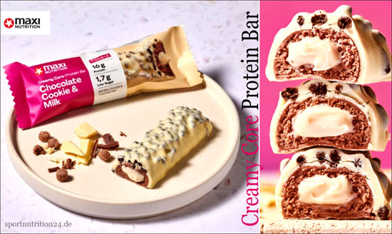 Maxi NUtrition Creamy Core Protein Bar